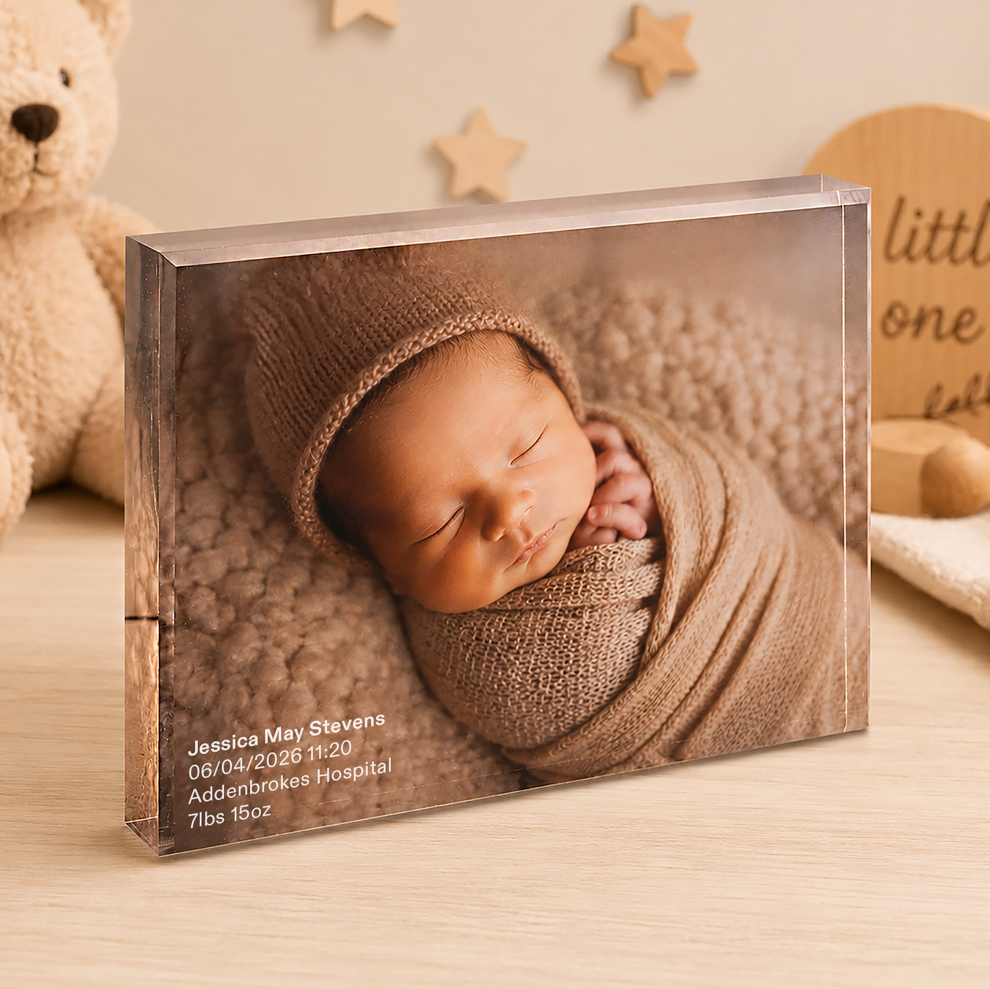 Baby Photo Tribute Block™