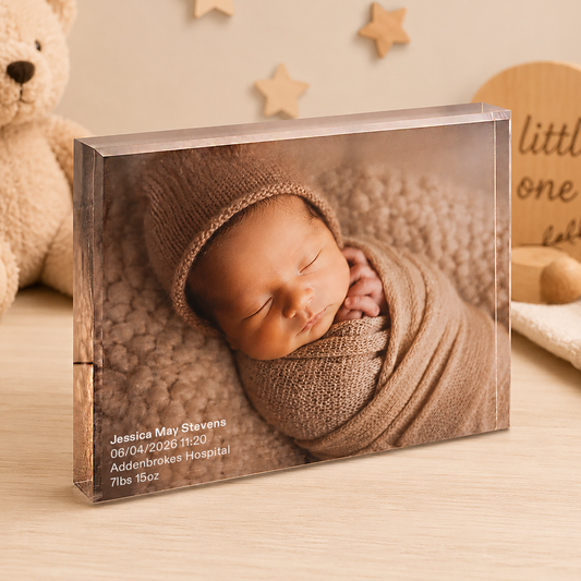 Baby Photo Tribute Block™