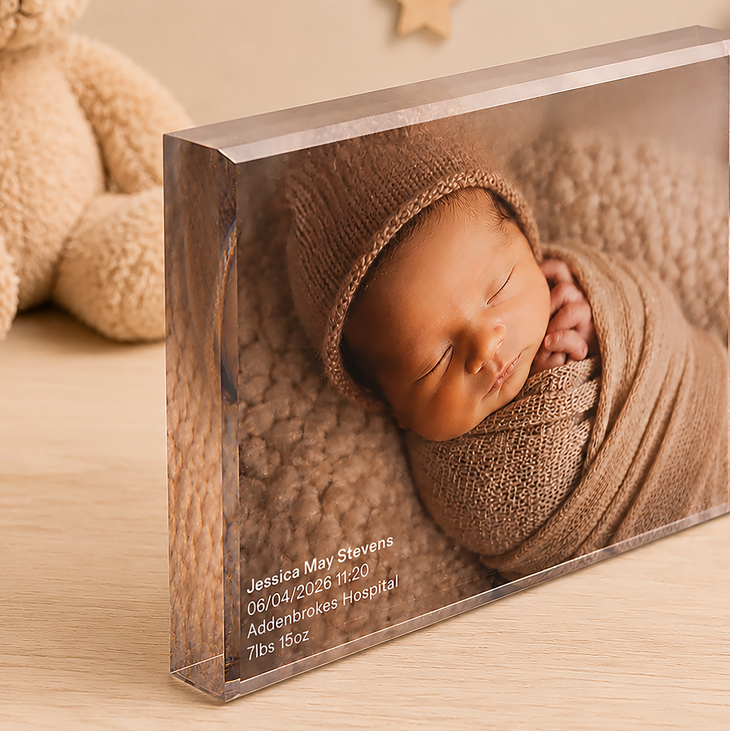 Baby Photo Tribute Block™