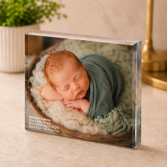 Baby Photo Tribute Block™
