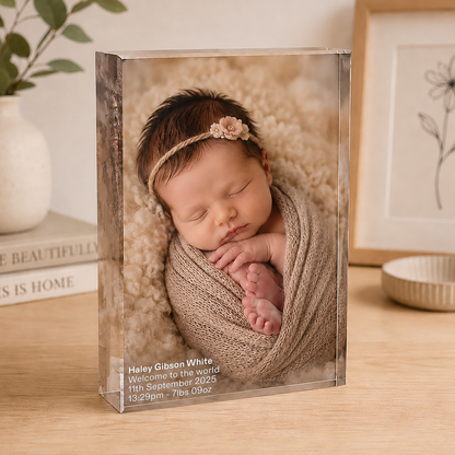 Baby Photo Tribute Block™