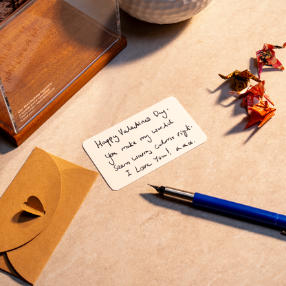 Valentine's Day Love Letter Memory Case