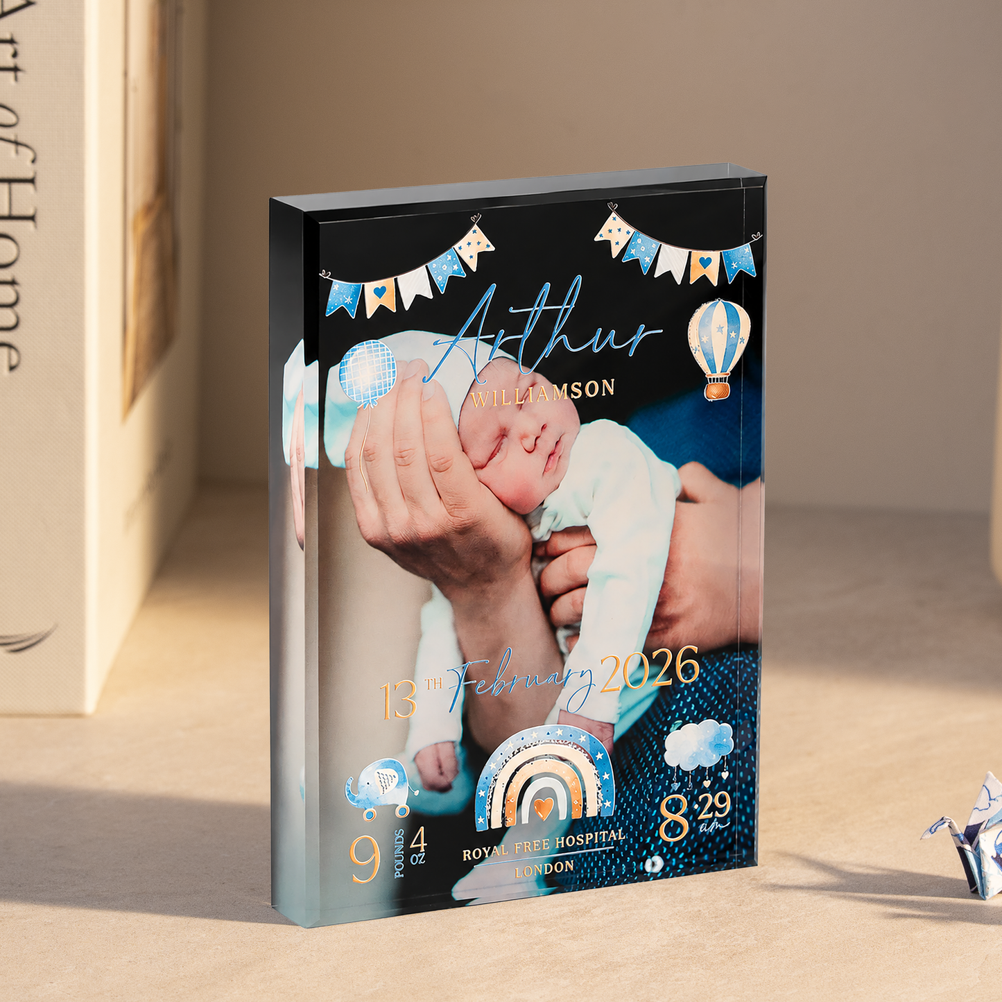 Baby Tribute Photo Block™