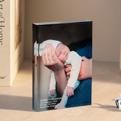Baby Tribute Photo Block™
