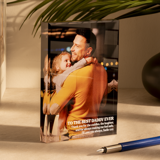 Father's Day Tribute Photo Block™