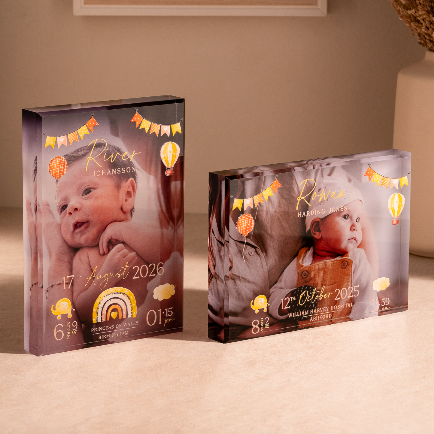Baby Tribute Photo Block™
