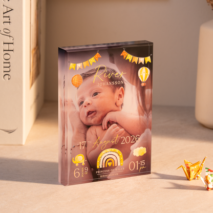 Baby Tribute Photo Block™